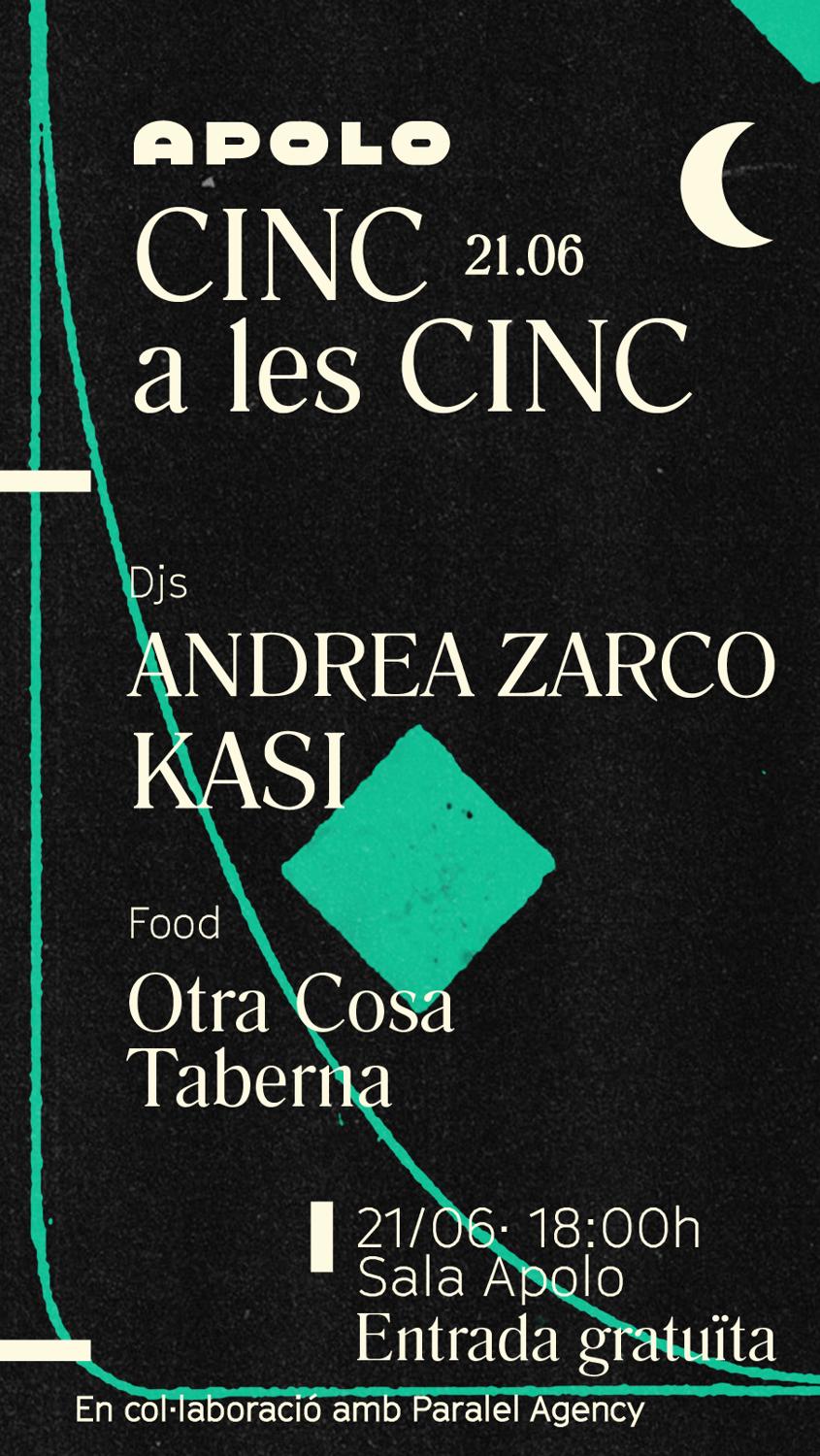 Cinc A Les Cinc - Andrea Zarco + Kasi