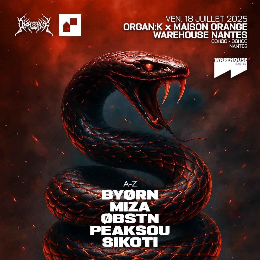 Maison Orange X Organ:K With Byørn, Sikoti