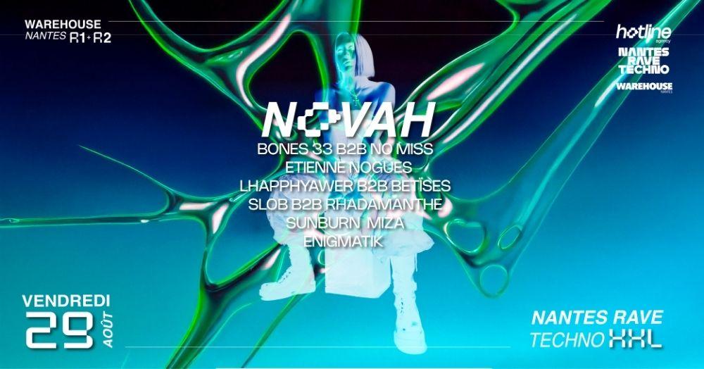 Nantes Rave Techno X Hotline All Stars With Novah & More