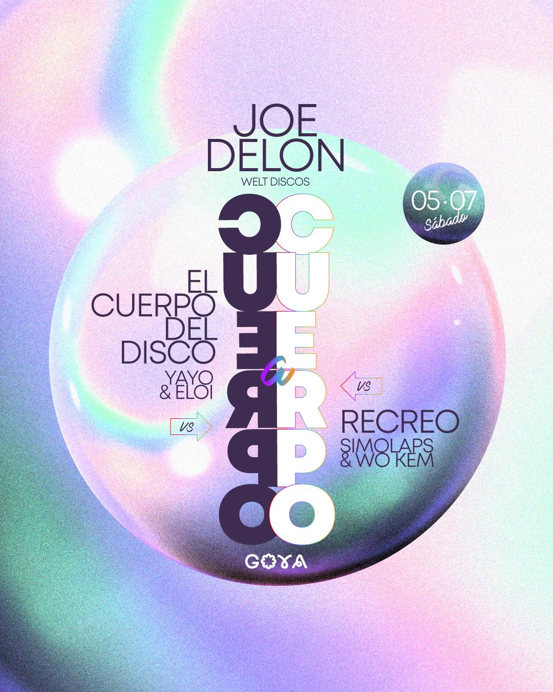 Cuerpo A Cuerpo: Ecdd X Recreo With Joe Delon - Special Pride Edition