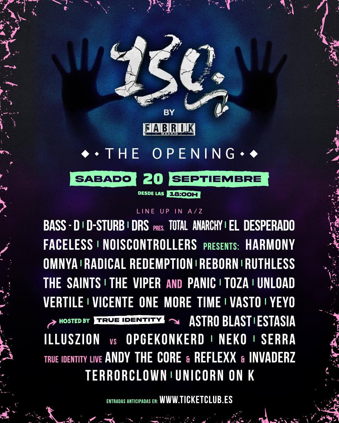 Opening 150 Fabrik (Hardstyle, Raw, Uptempo And Much More)