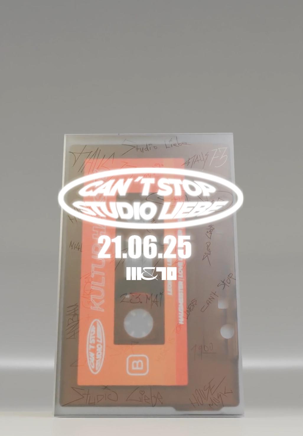 Can'T Stop // Studio Liebe