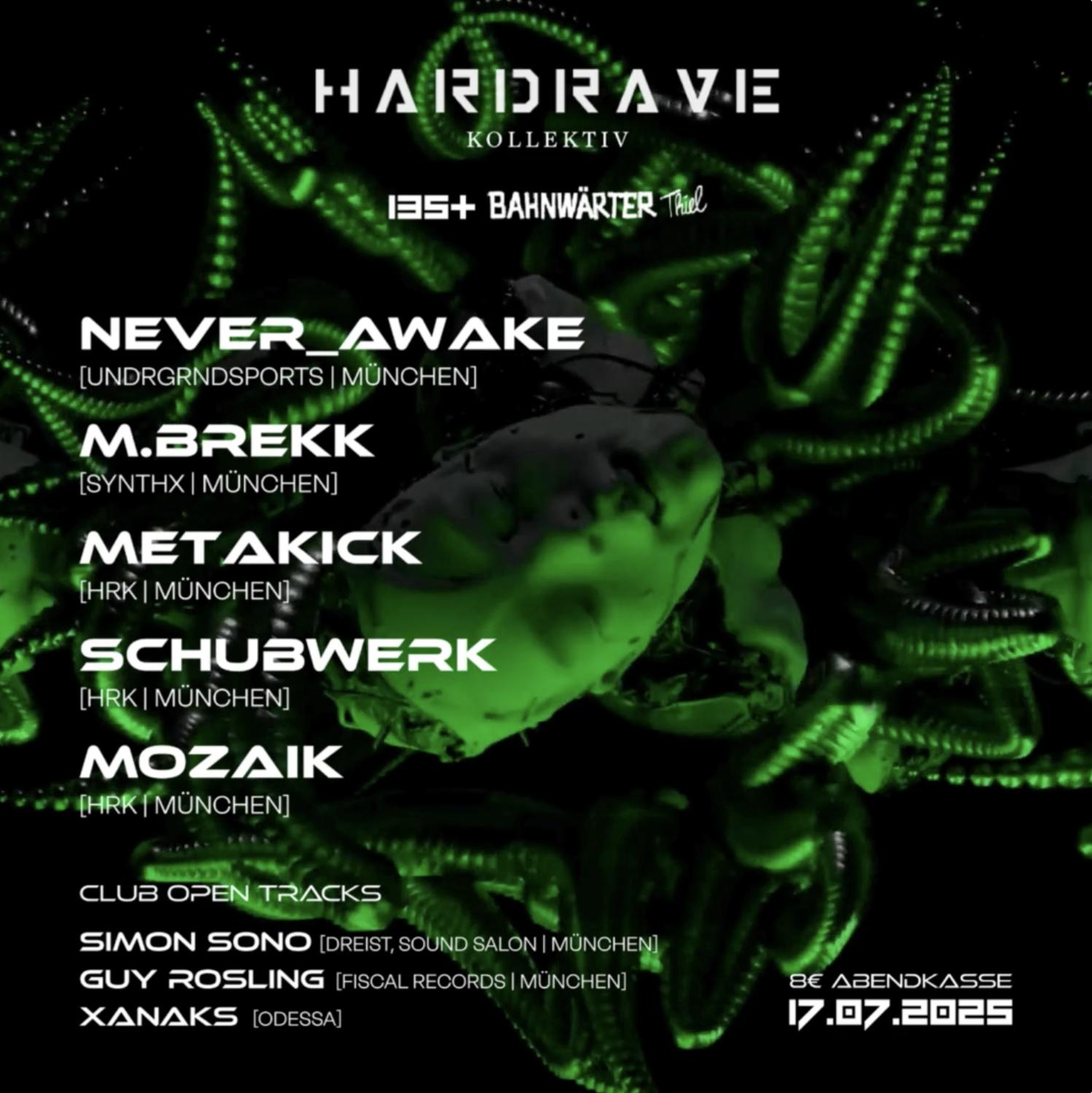 135+ Mit Hardrave & Club Open Tracks - Bahnwärter Thiel
