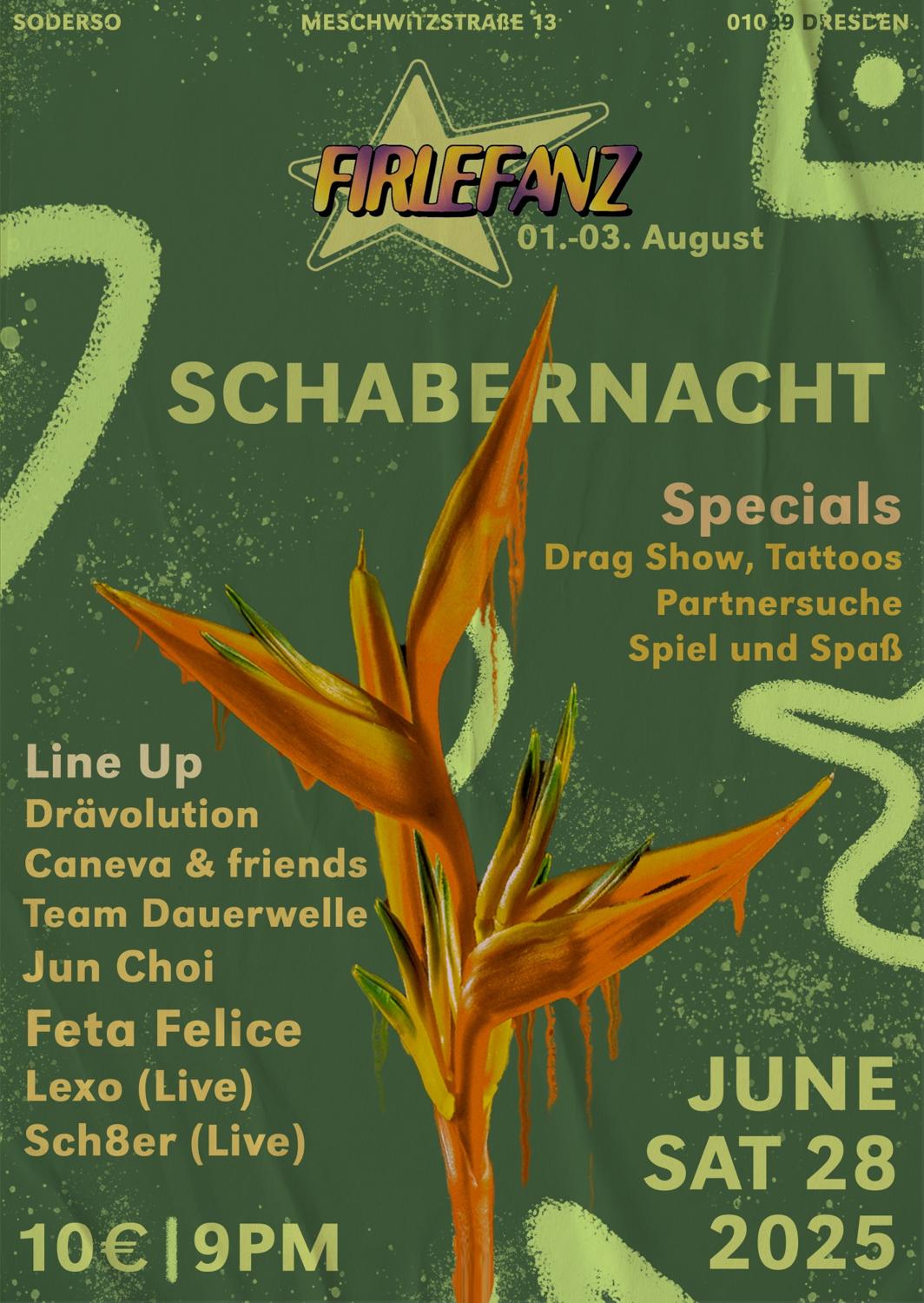 Schabernacht (Firlefanz Pre Party)