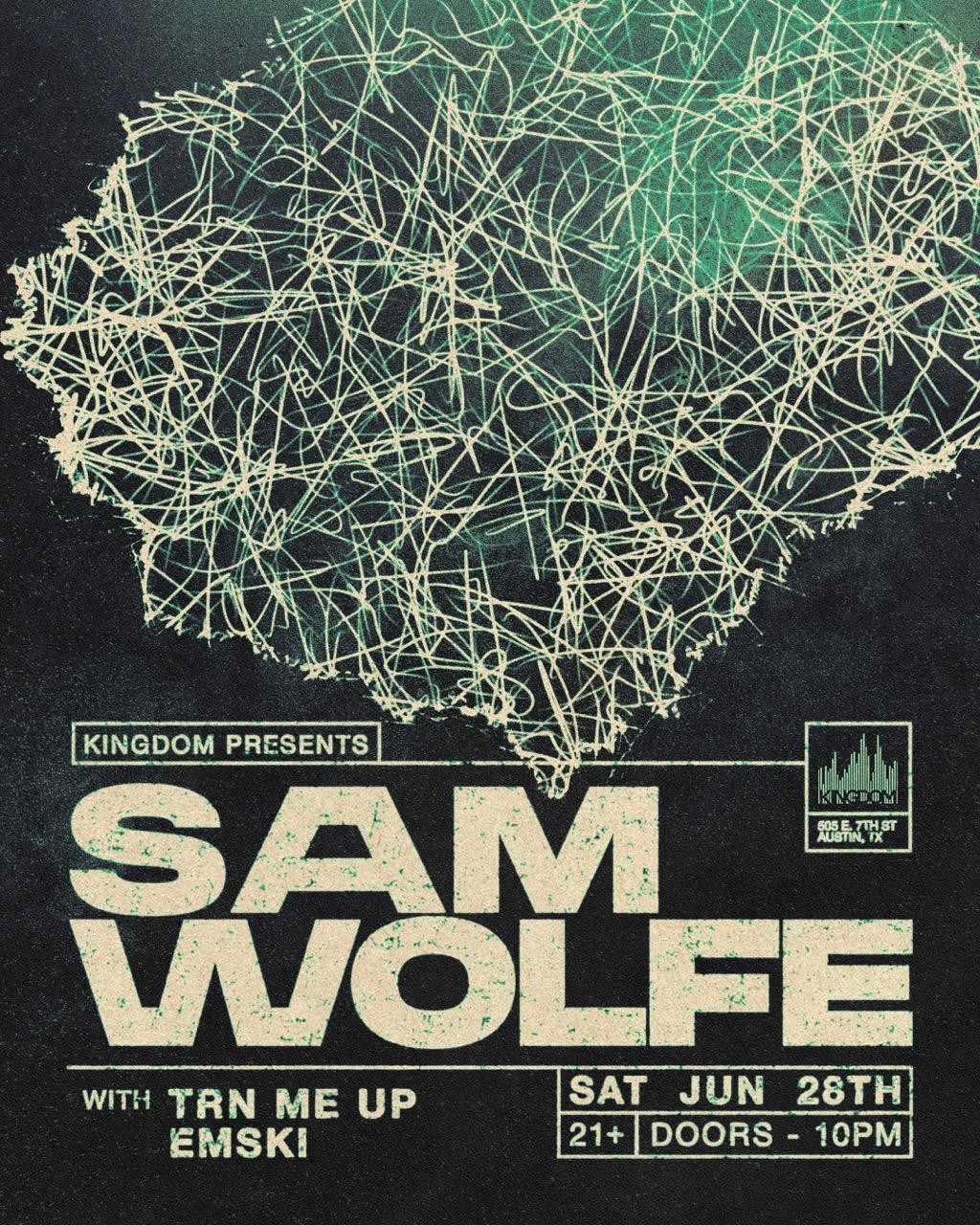 Kingdom Presents Sam Wolfe