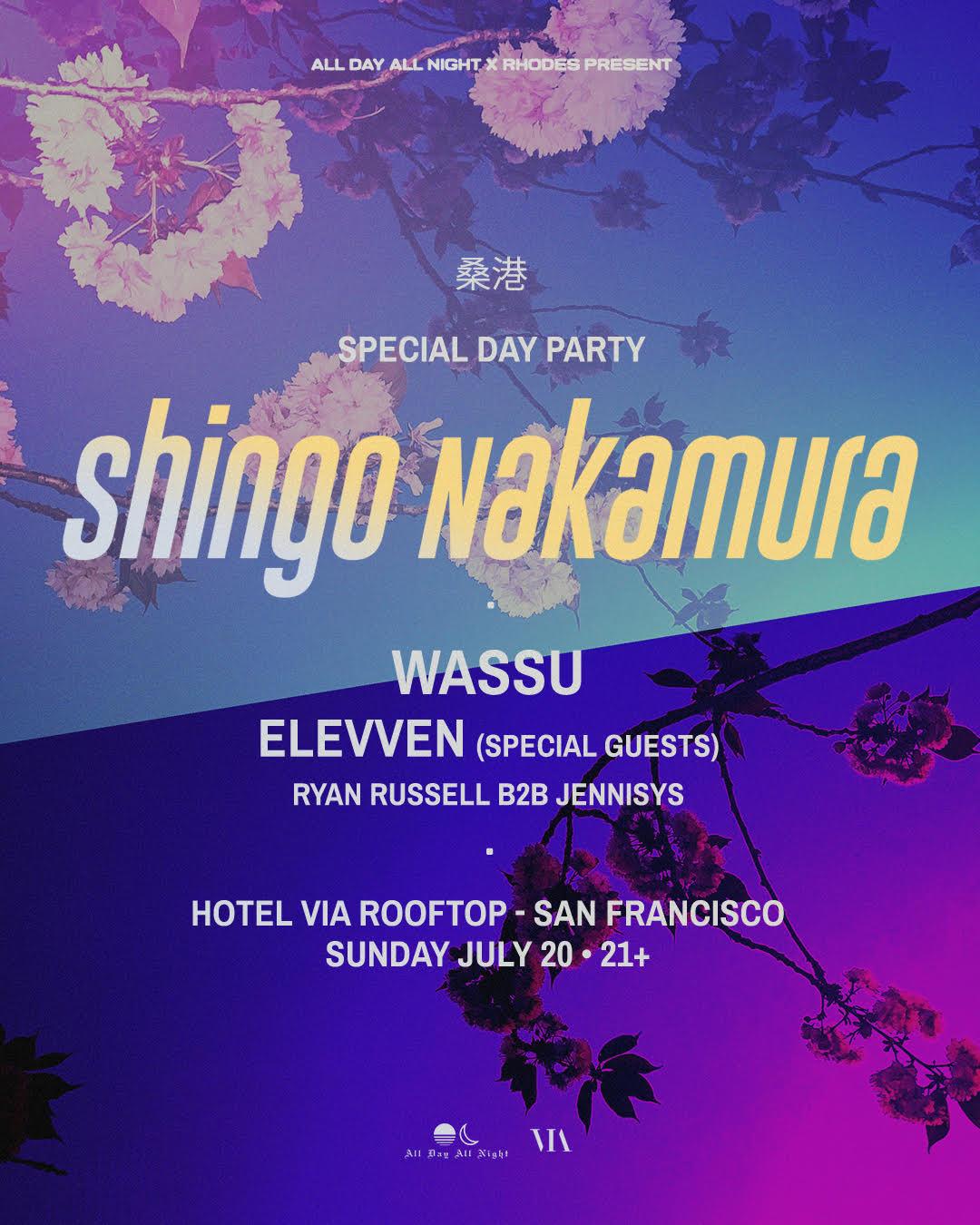 Rooftop Party With Shingo Nakamura