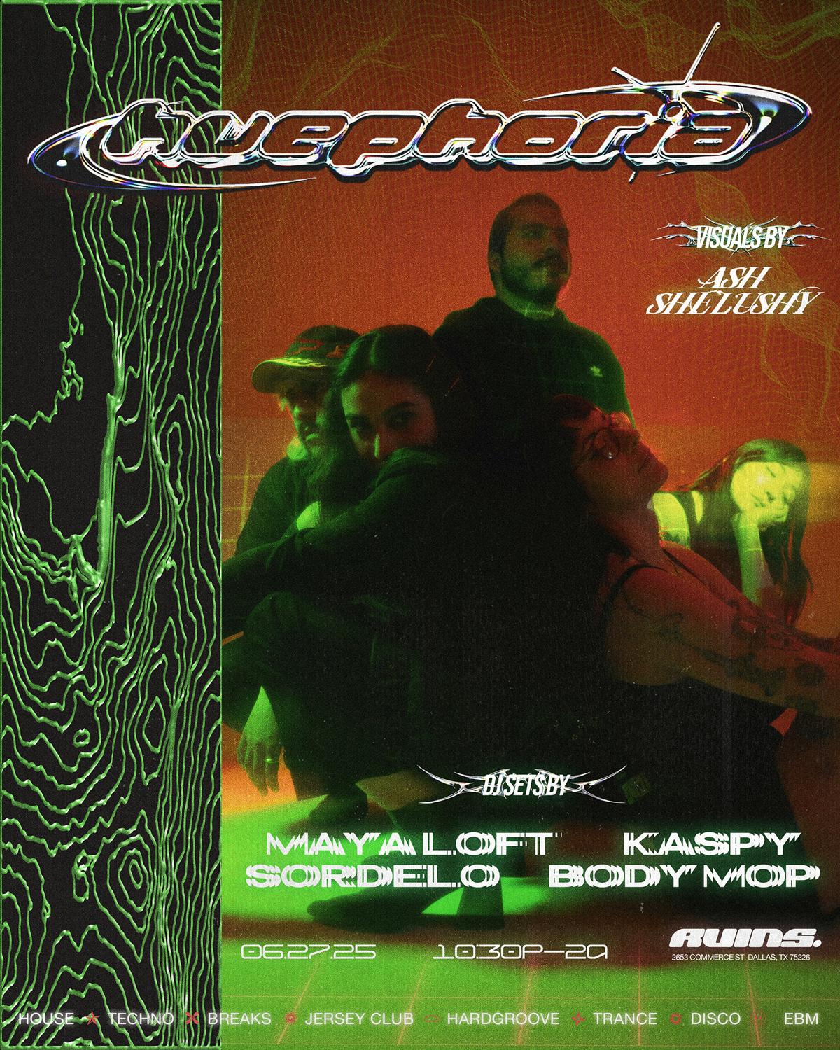 Huephoria Feat. Maya Loft, Sordelo, Kaspy, & Body Mop