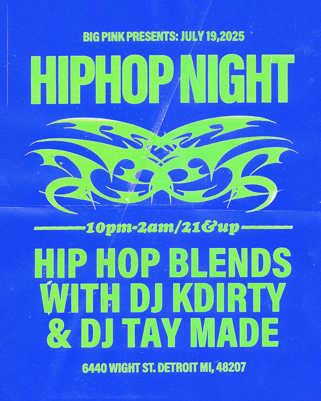 Hiphop Night: Dj Kdirty & Dj Taymade