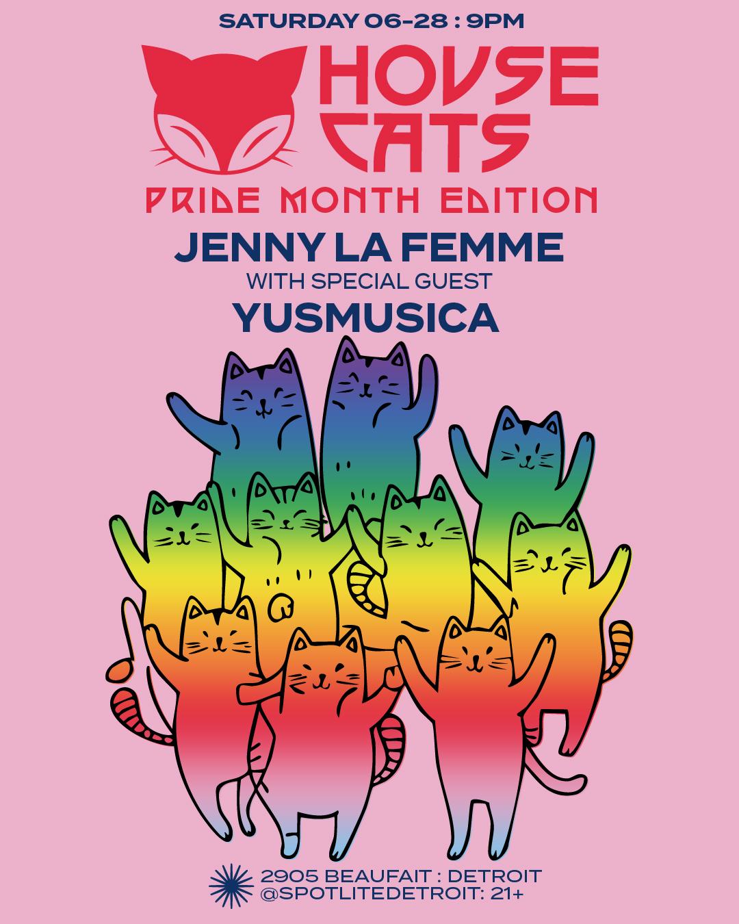 Housecats (Pride Month Edition)