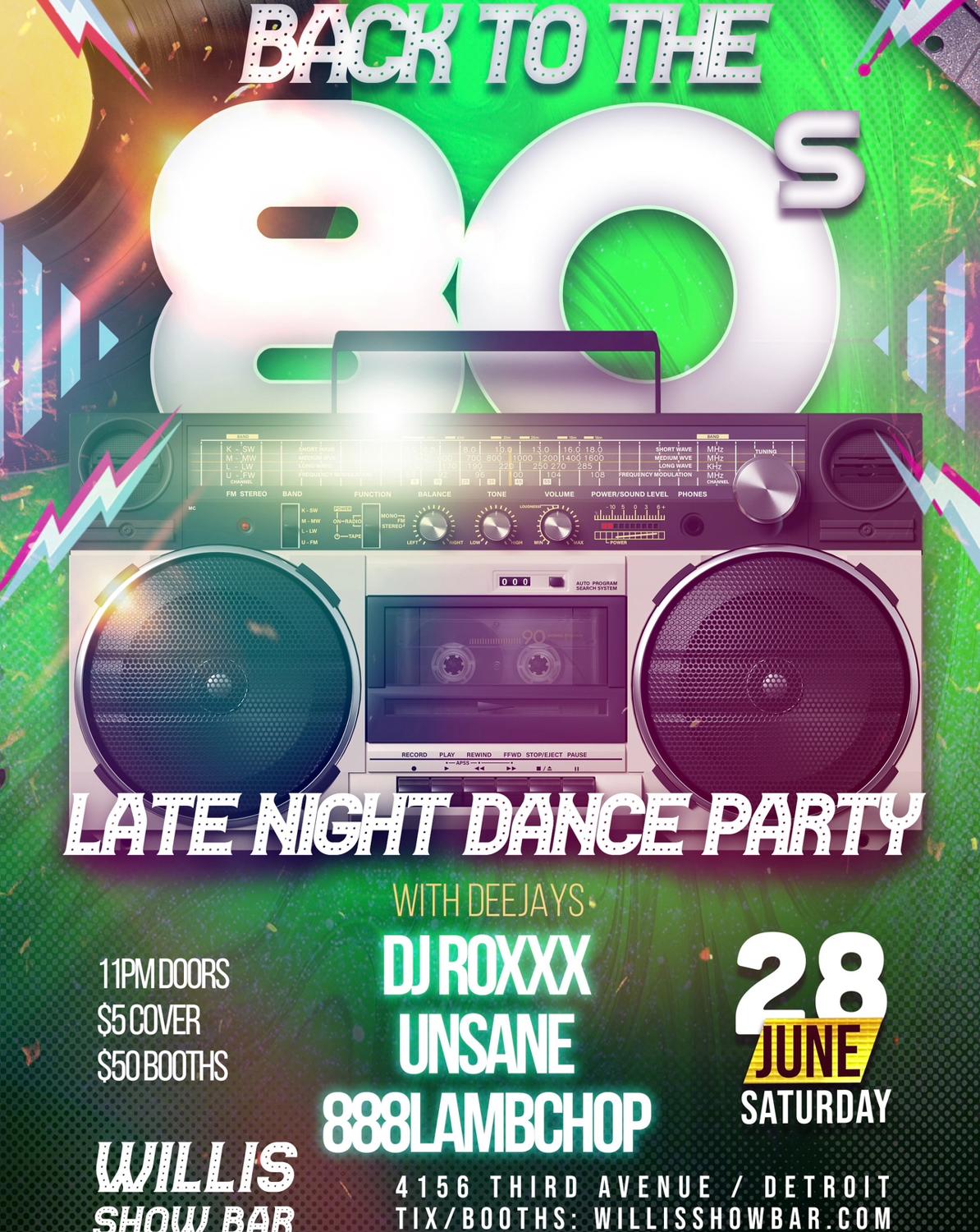 80S Night