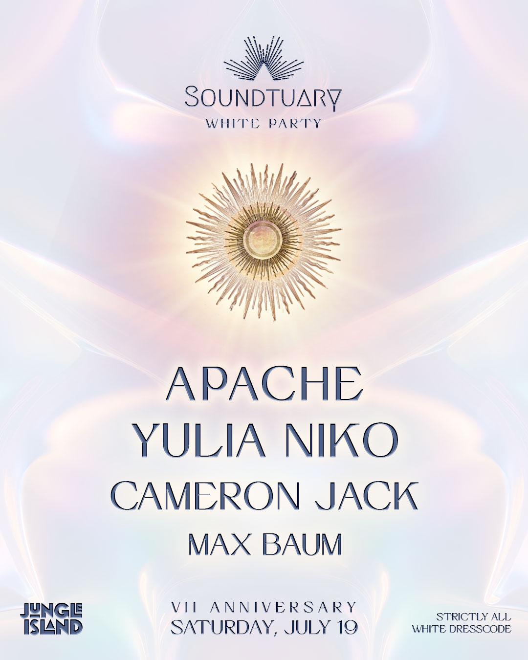 Soundtuary White Party - Vii Anniversary - Jungle Island
