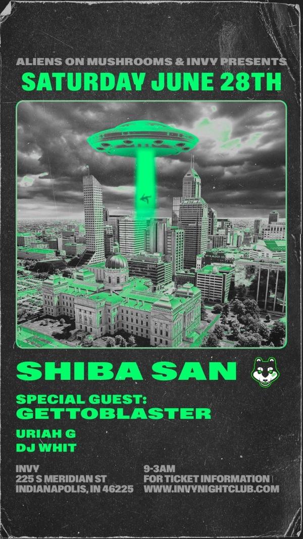 Aliens On Mushrooms & Invy Presents: Shiba San