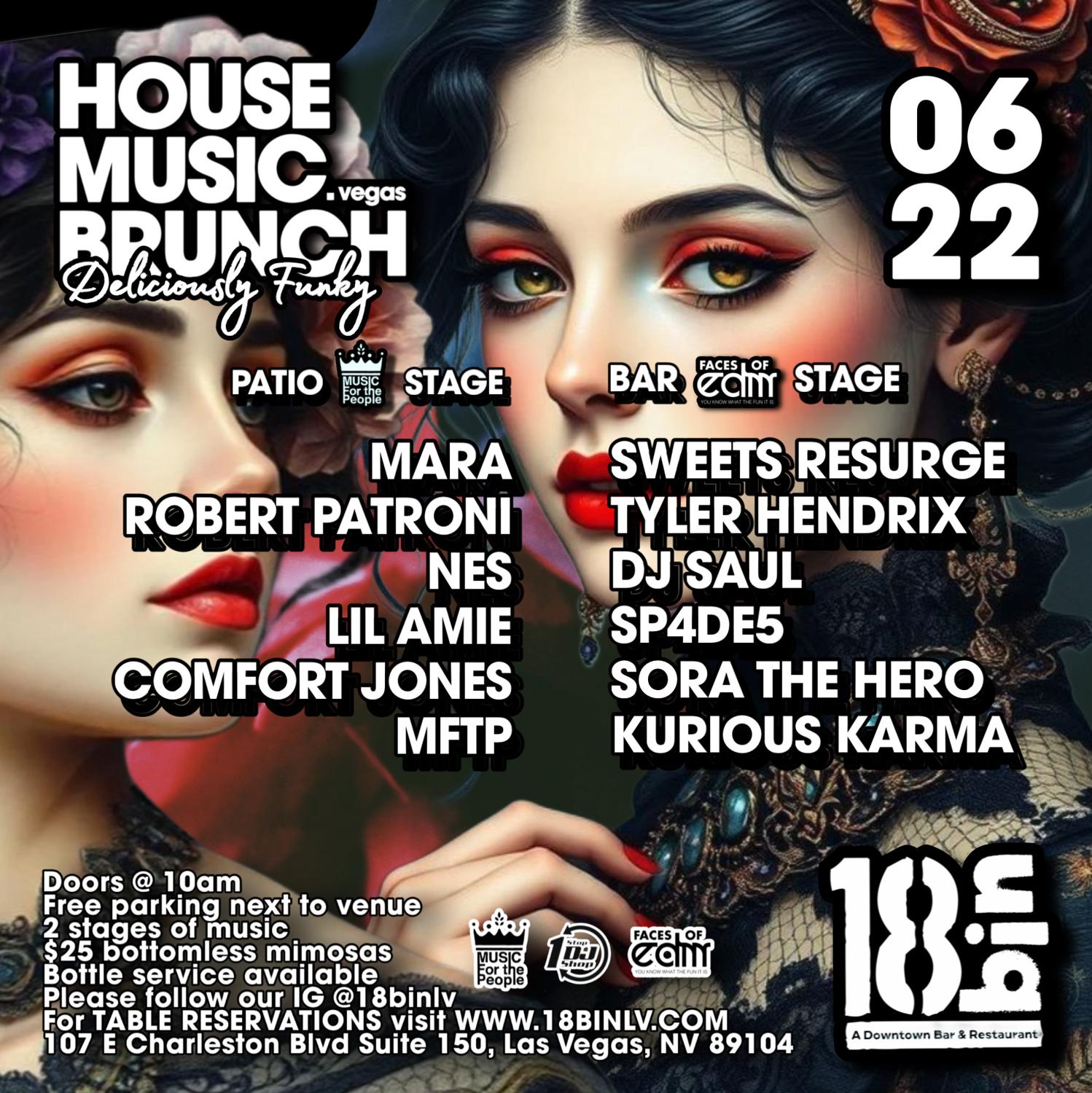 House Music Brunch In Dtlv Arts District