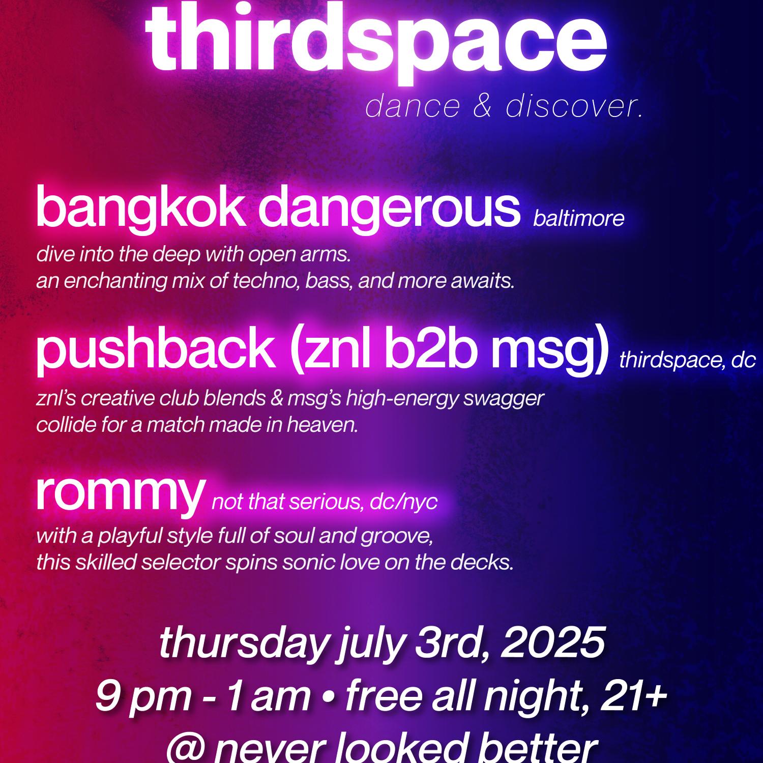 The Fourth Thirdspace