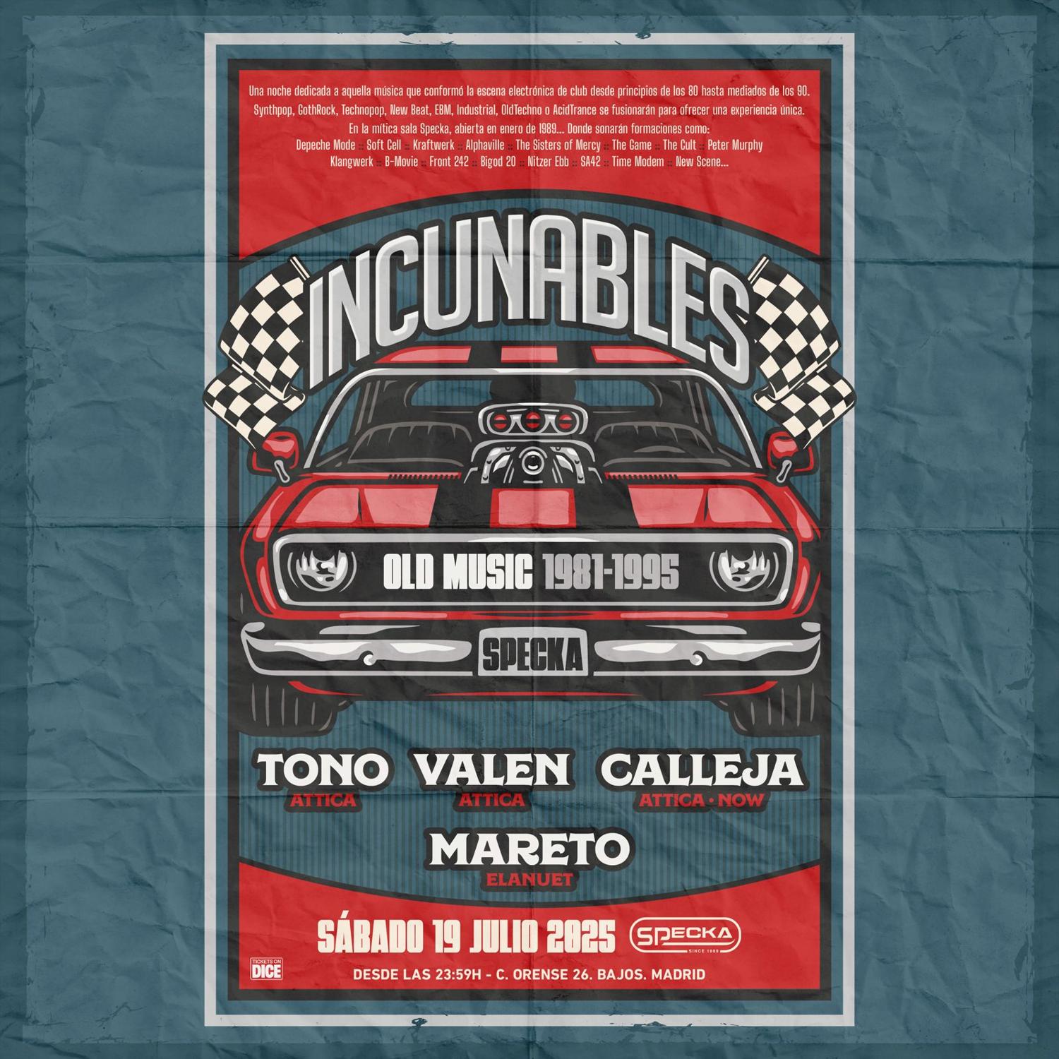 Calleja + Tono + Valen + Mareto - Incunables [Old Music 1981-1995]