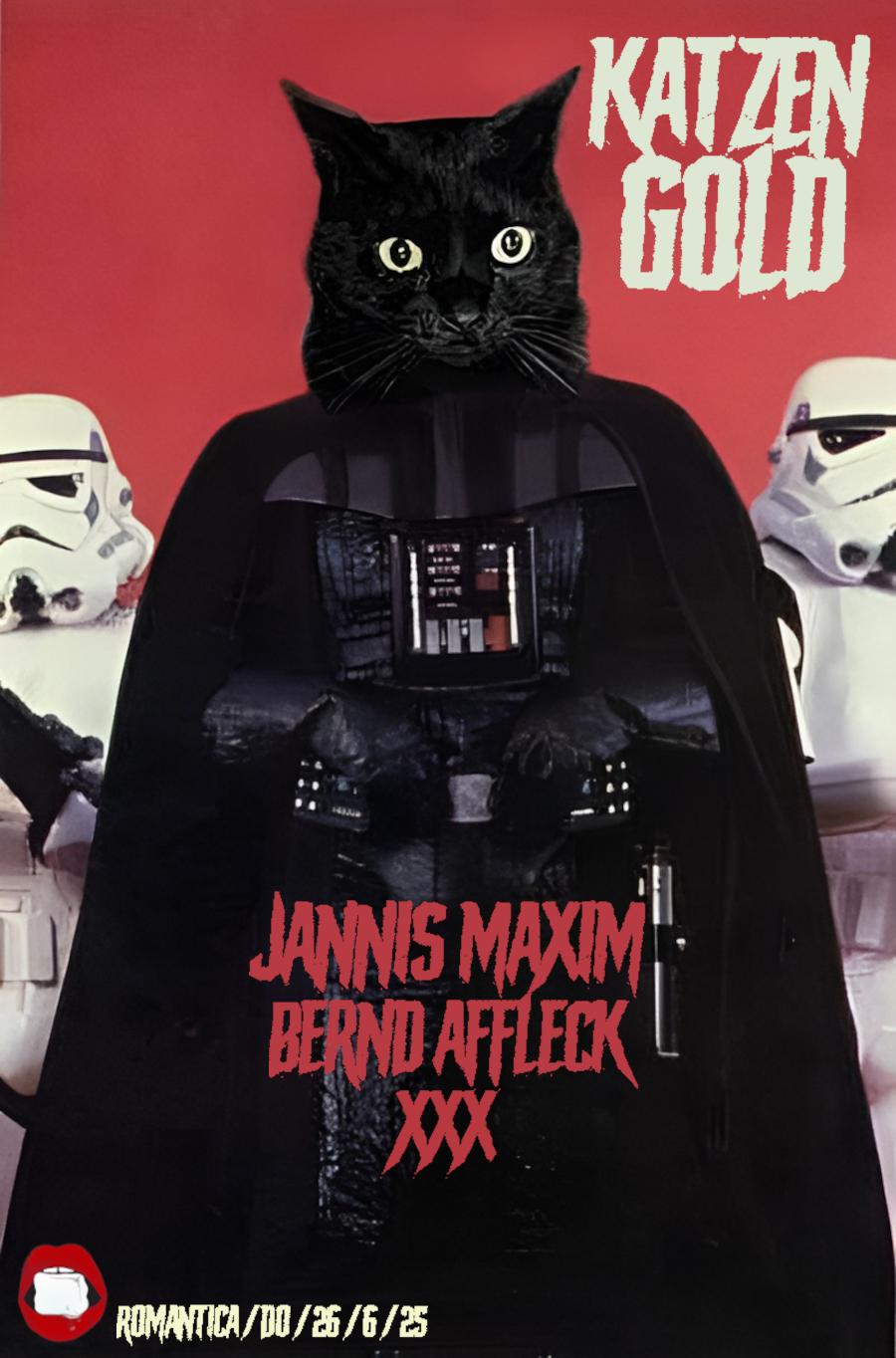 Katzengold Am Donnerstag Mit Jannis Maxim (Vision Ekstase) & Bernd Affleck (Schimmer Rec.)