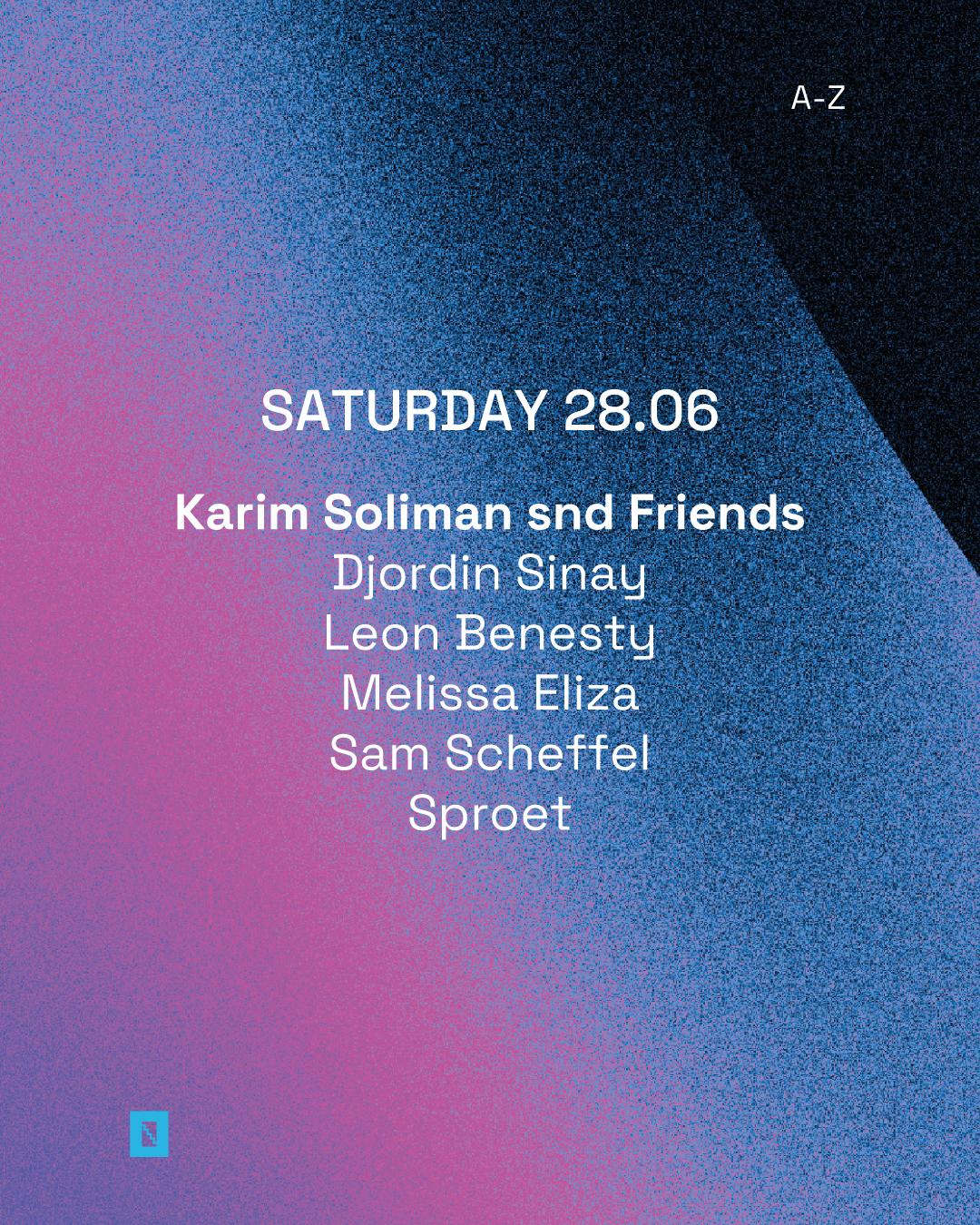 Toffler Presents Karim Soliman And Friends