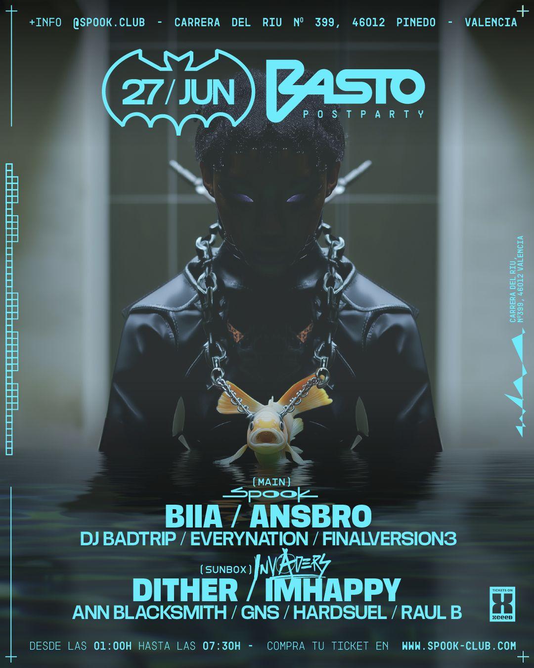 Postparty Basto Festival En Spook Club