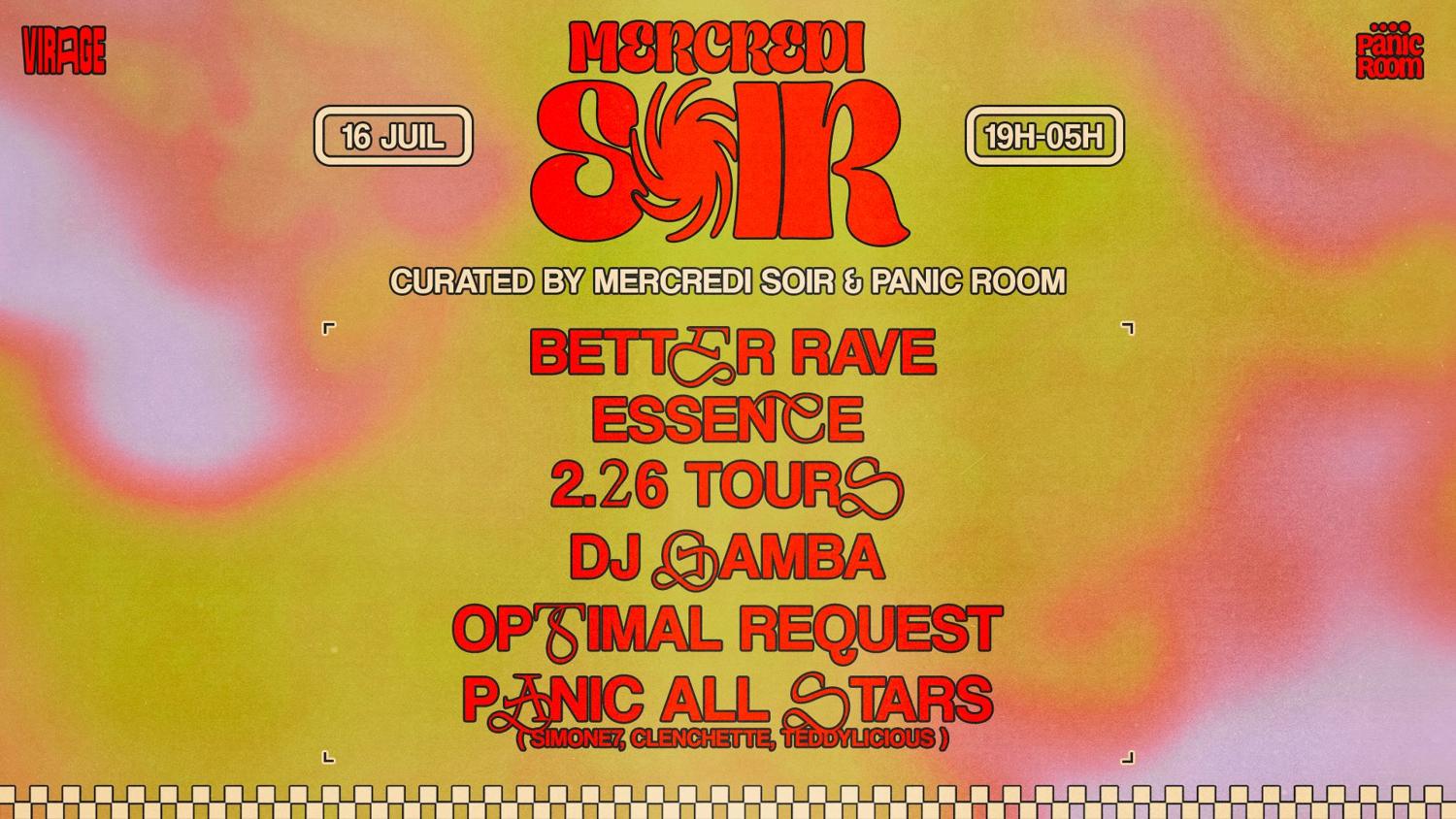 Mercredi Soir X Panic Room