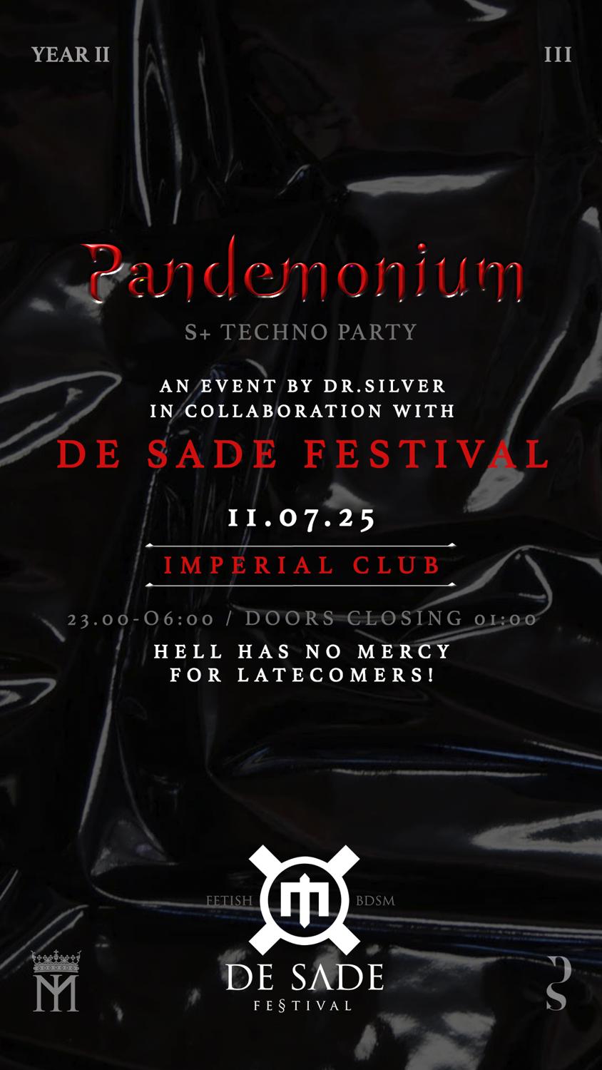 Pandemonium Year 2 - Iii: S+ Techno Party