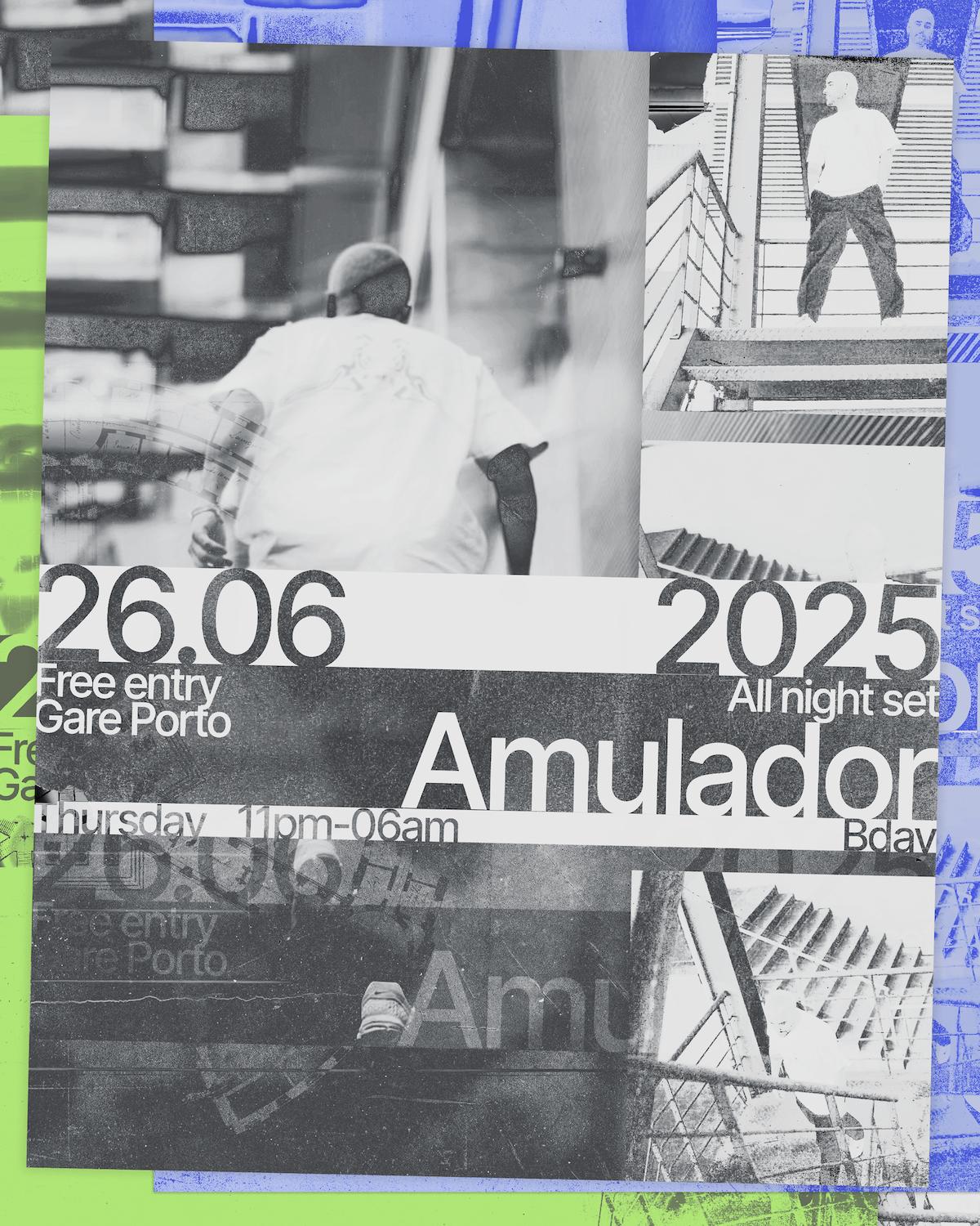 Amulador - All Night Set (Free Entry)