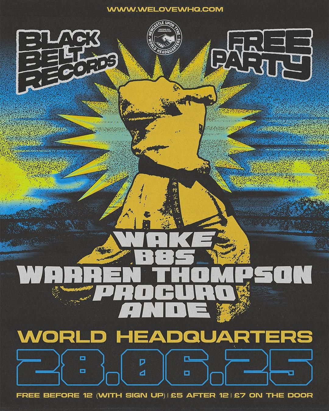 Black Belt Records Free Party