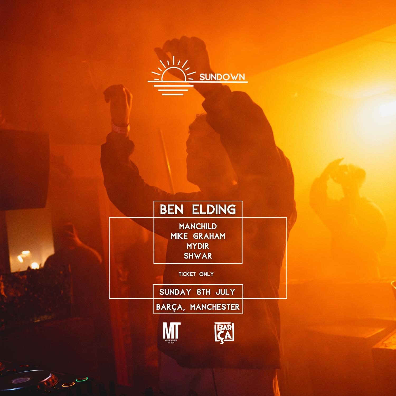 Sundown Launch Party With Ben Elding + Support