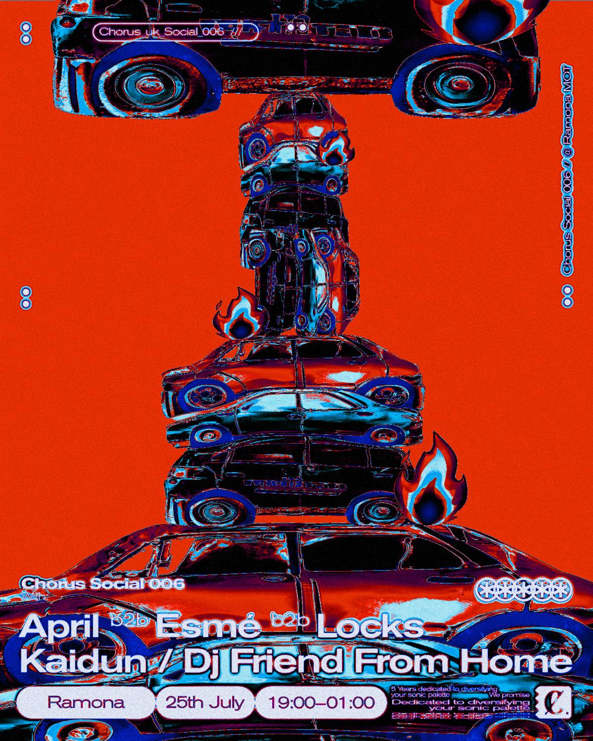 Chorus Social 006: Esmé / Locks / Dj Friend From Home