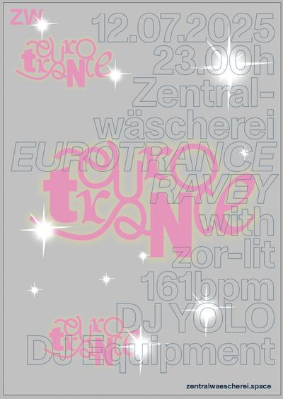 Eurotrance Vol. Iiii With Dj Yolo, Dj Equiment, Zor-Lit, 161Bpm