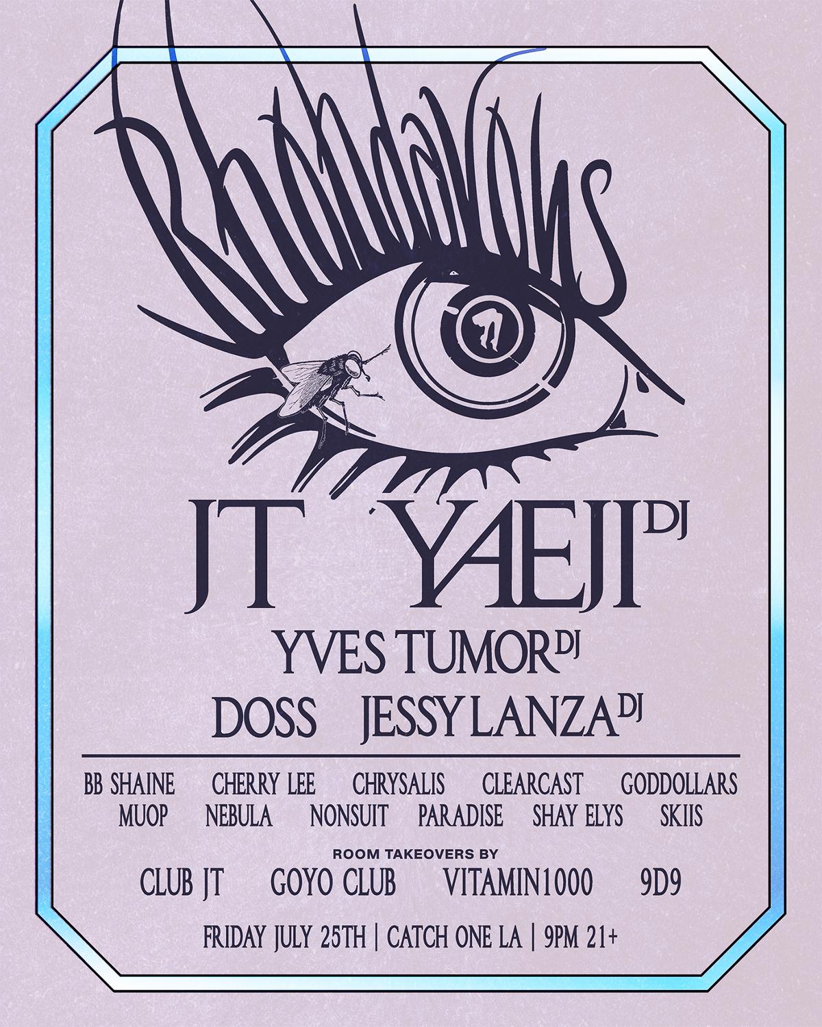 Rhondavous W/ Jt (City Girls), Yaeji, Yves Tumor, Doss, Jessy Lanza, & More