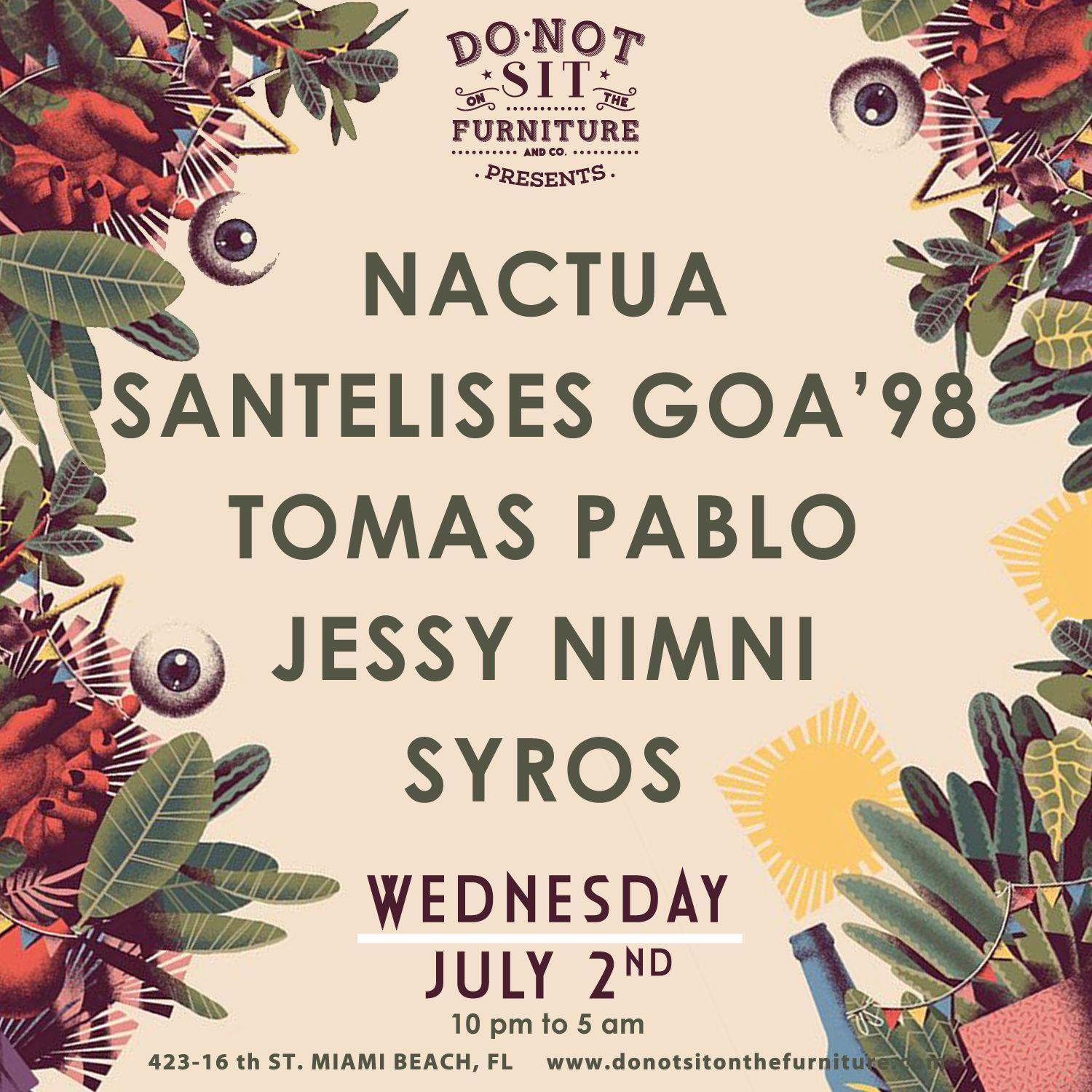 Nactua, Santelises  Goa'98, Tomas Pablo