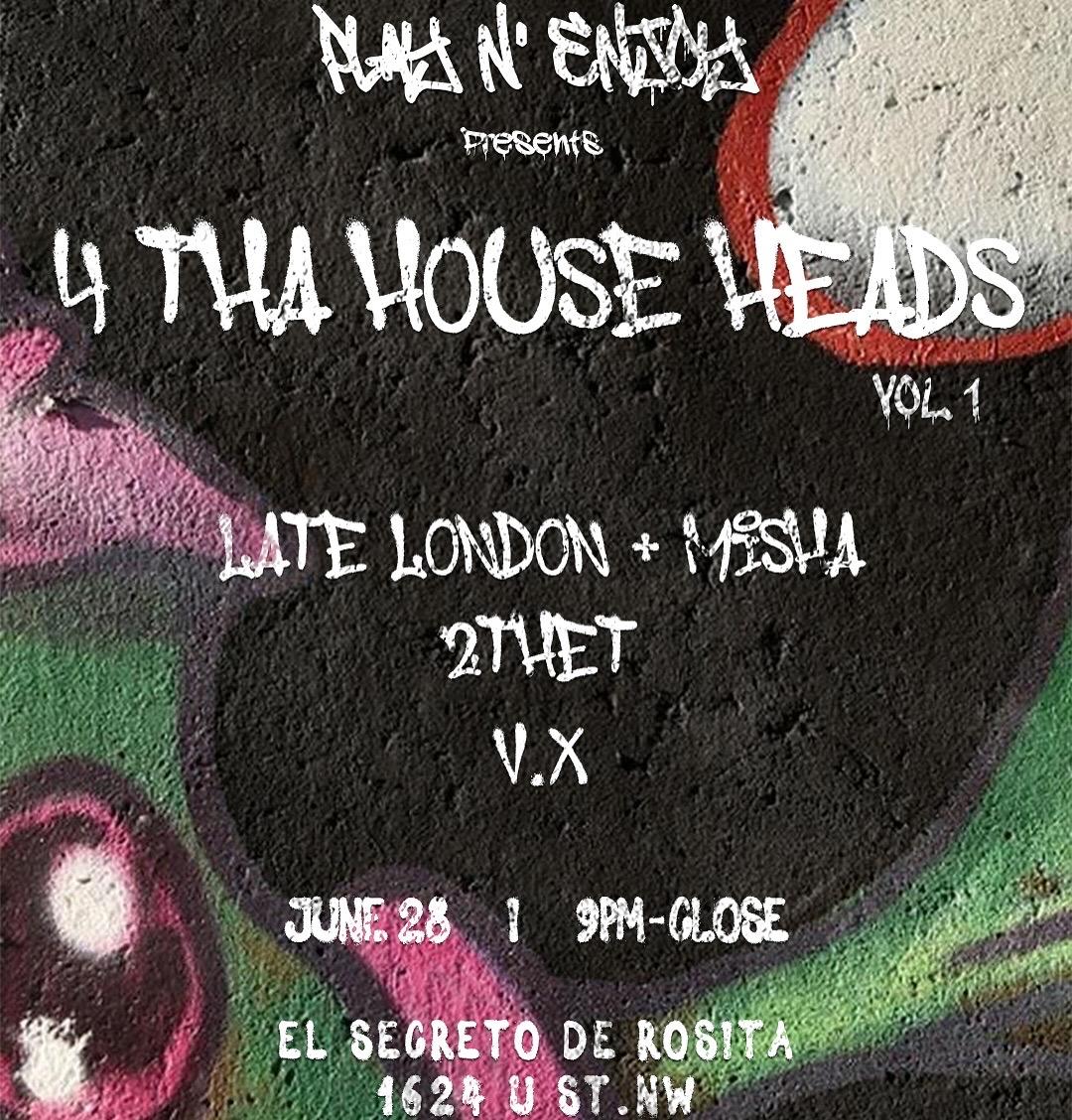 Play N' Enjoy Presents: 4 Tha House Heads -Vol. 1