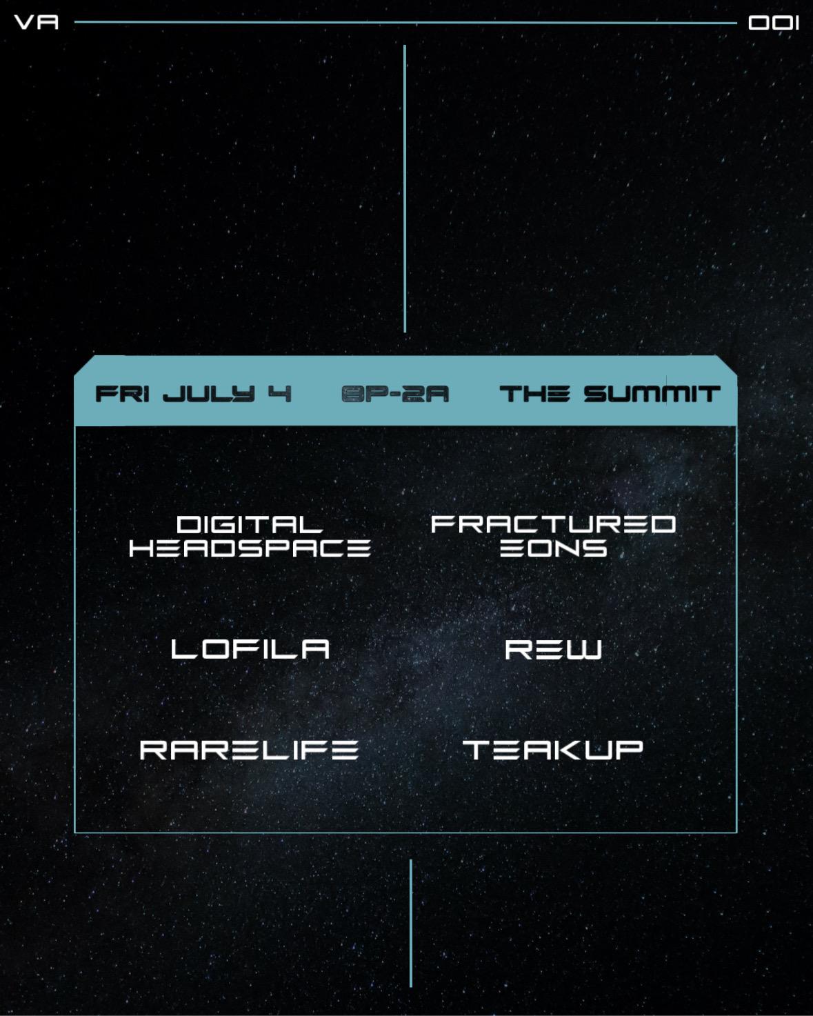 Deep Field - Va001 Release Party