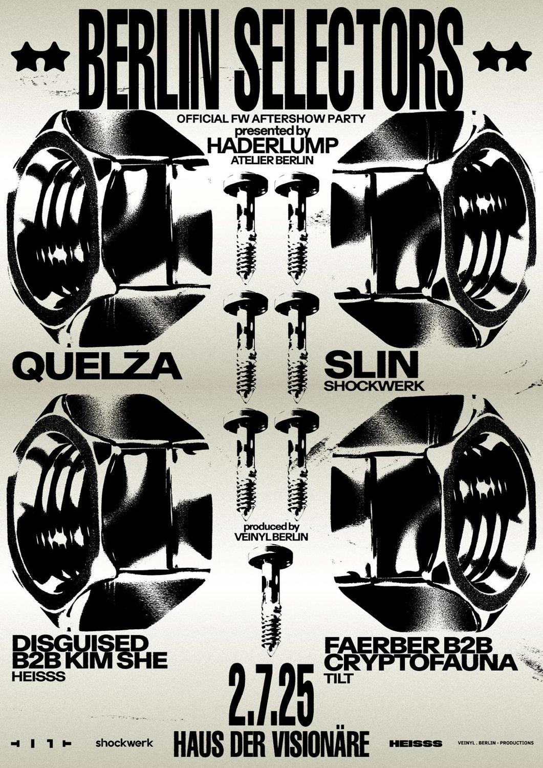 Official Fw Aftershowparty // Berlin Selectors