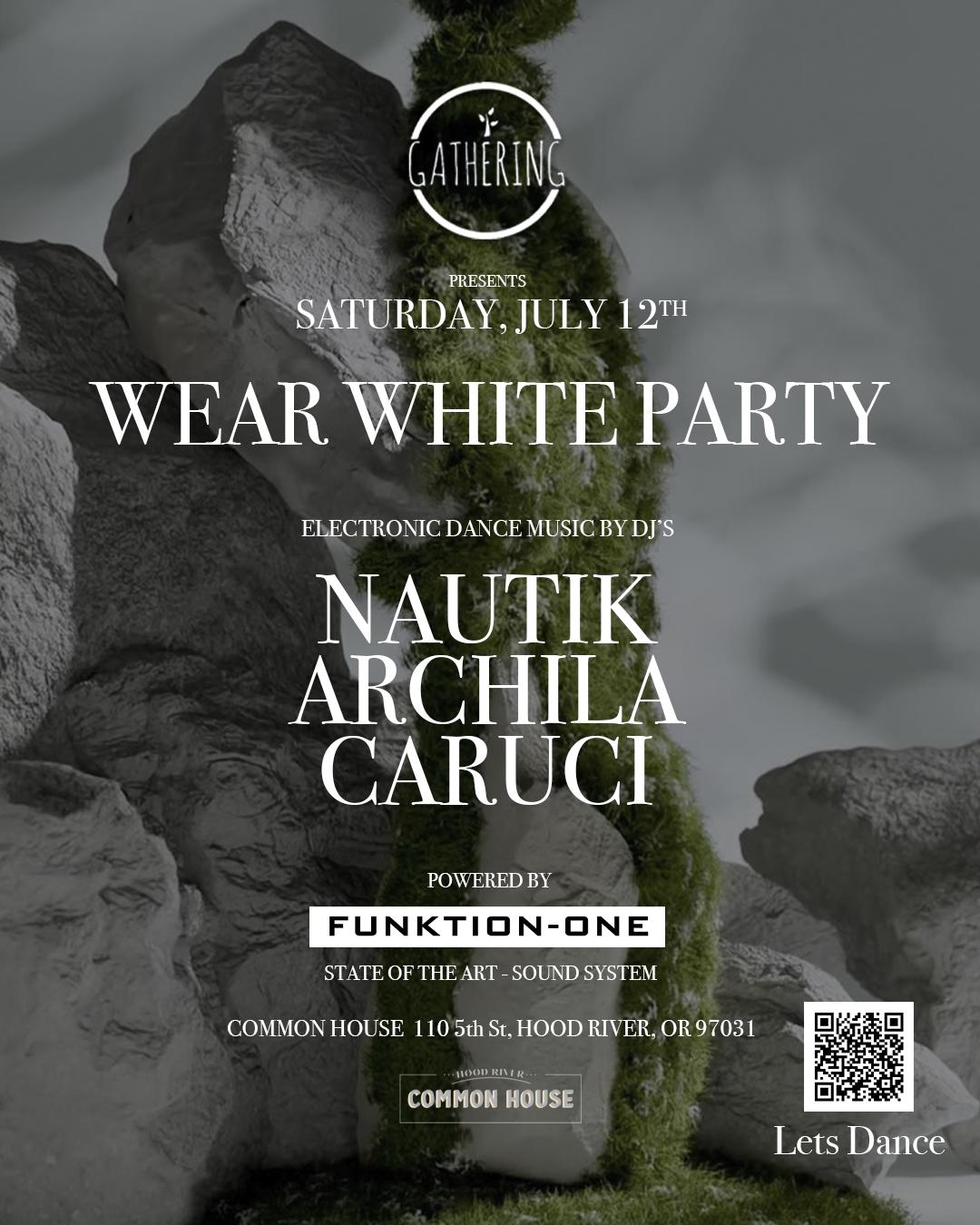 The Gathering Presents: Wear White Party