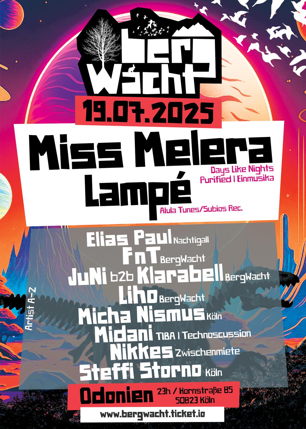 Bergwacht In Odonien With Miss Melera, Lampé Uvm