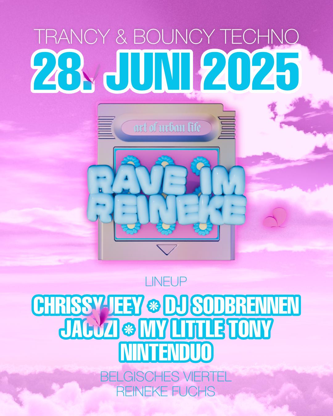 Art Of Urban Life X Rave Im Reineke Fuchs With Chrissyjeey, My Little Tony, Nintenduo, Uvm