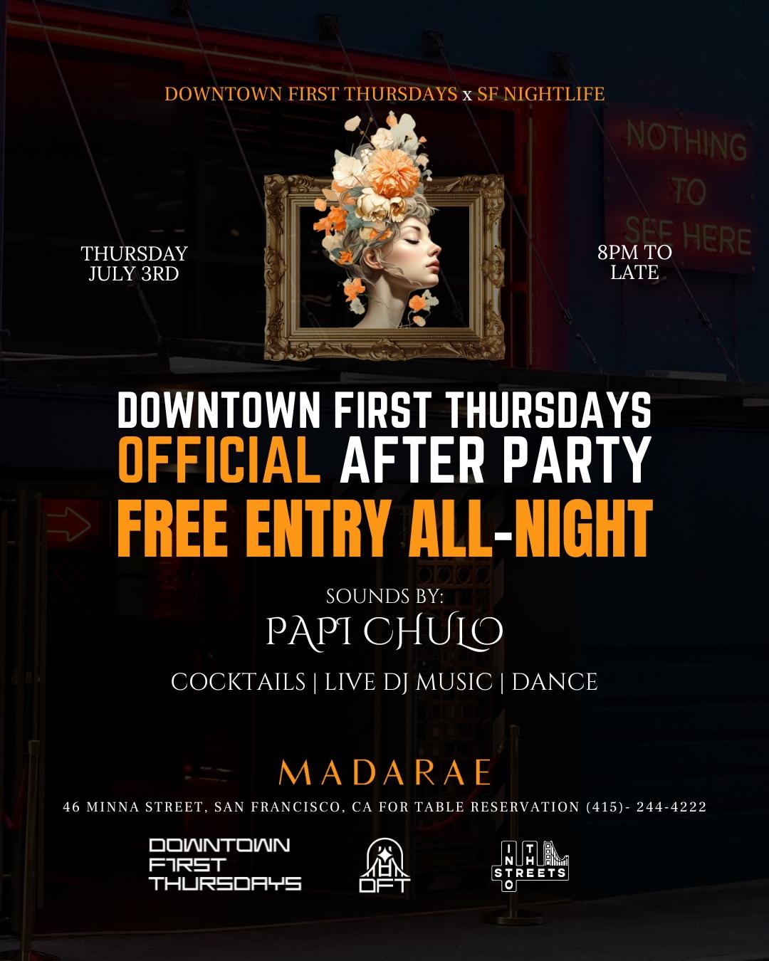 Downtown First Thursday Official After Party