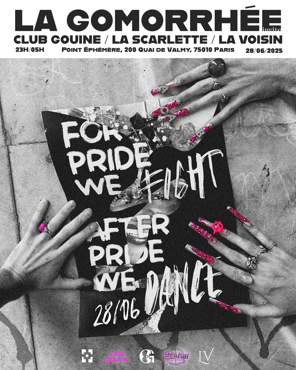 La Gomorrhée - After Pride Edition Feat. Club Gouine / La Scarlette / La Voisin