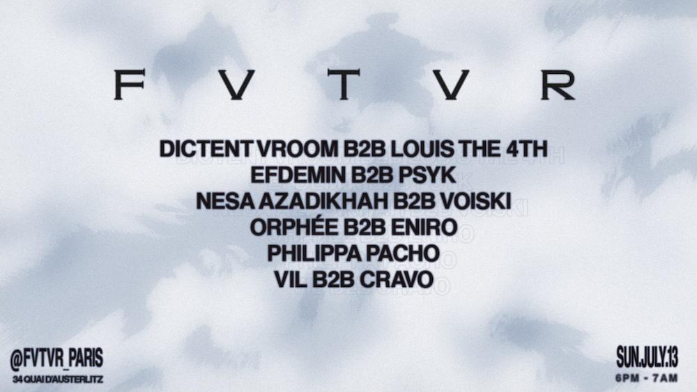 Fvtvr Extended [Public Holiday Eve]