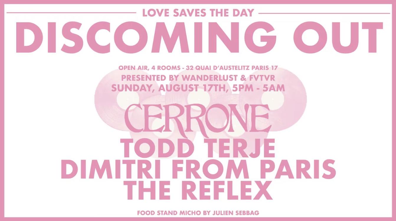 Discoming Out: Cerrone, Todd Terje, Dimitri From Paris