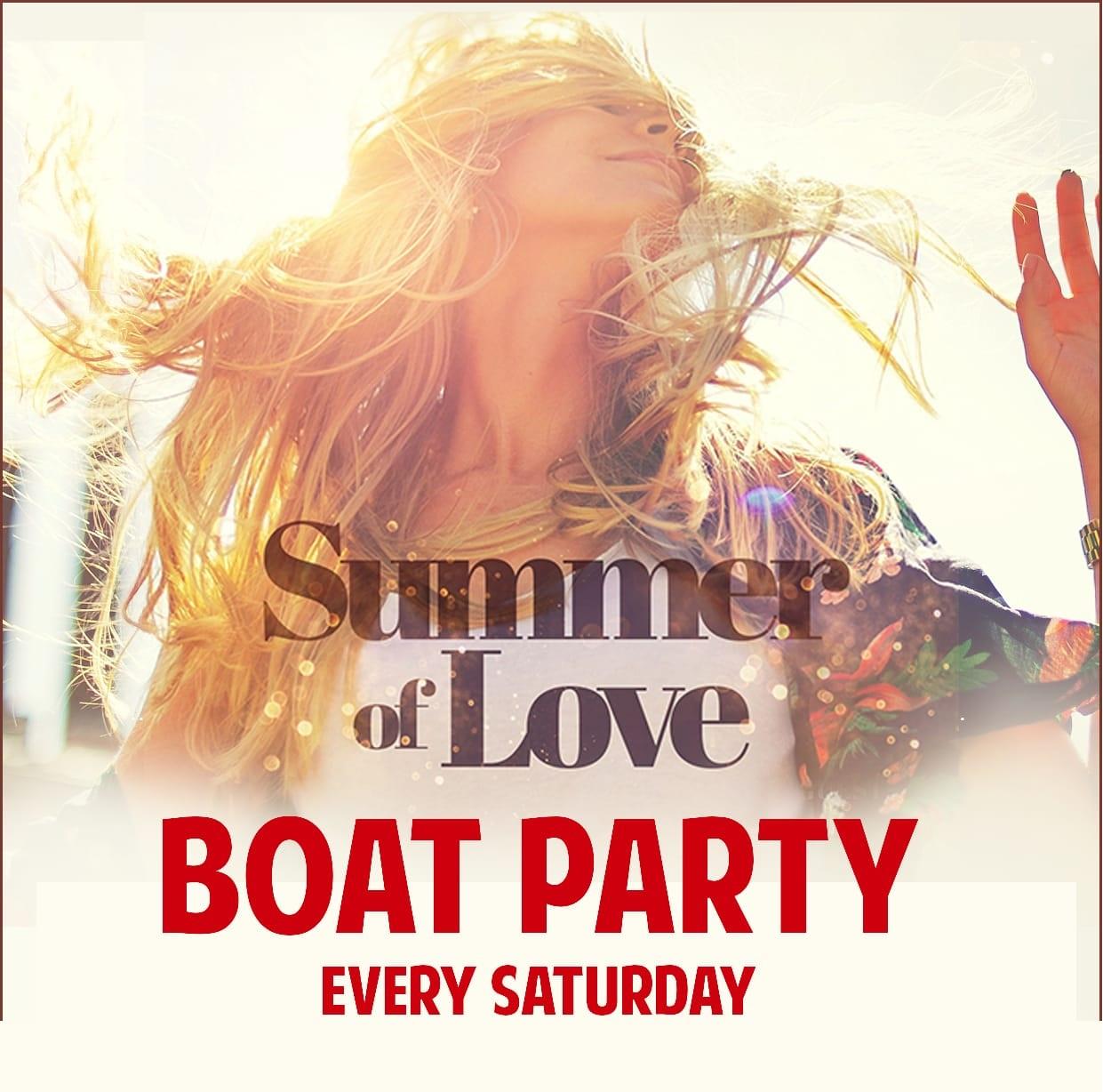 Summer Of Love - London Party Boat + Free Secret After Party