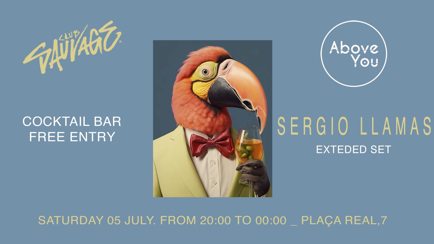 Above You Day Time Sauvage Party In Town Of Bcn. Free Tickets Left
