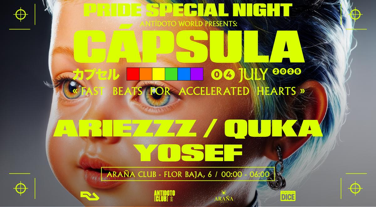 Cápsula Pride: Ariezzz + Quka + Yosef