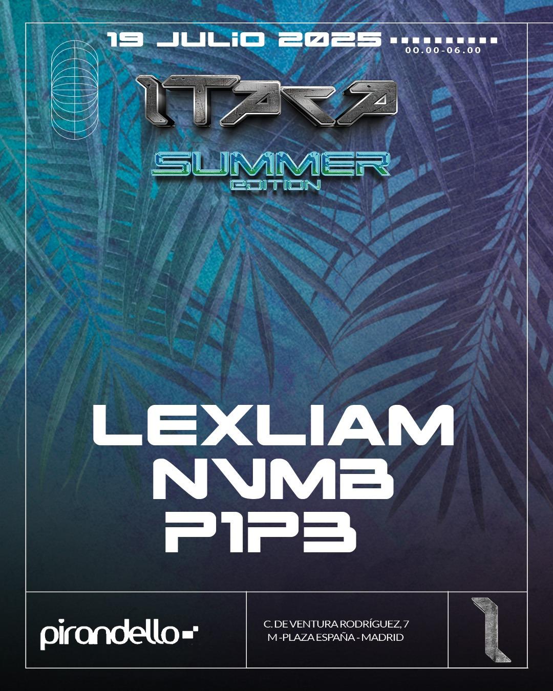 Itaca Summer Edition Whit Lexliam, Nvmb Nd P1P3