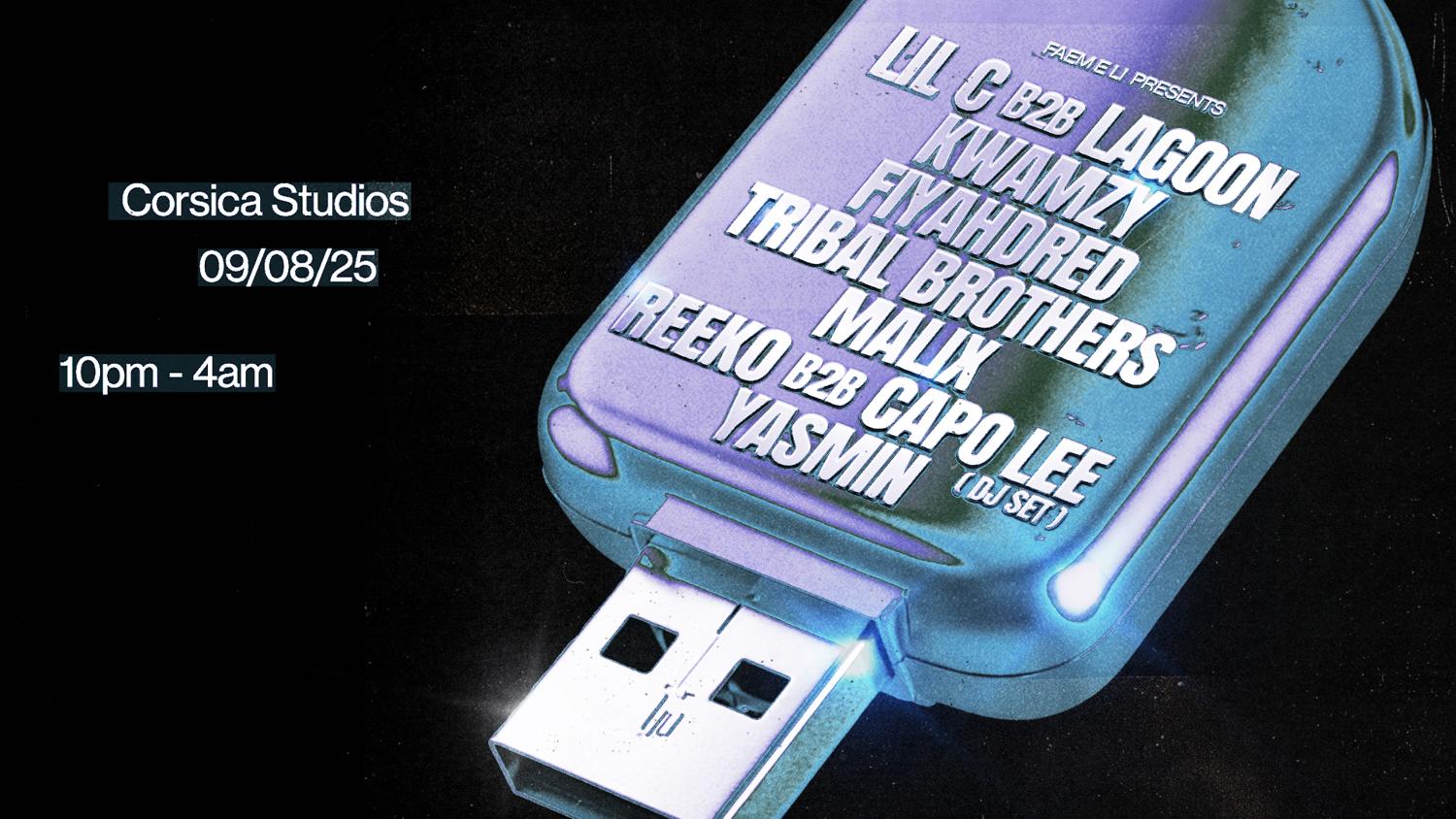 Faem E Li Presents: Yasmin, Malix, Reek0, Capo Lee, Lil C & More