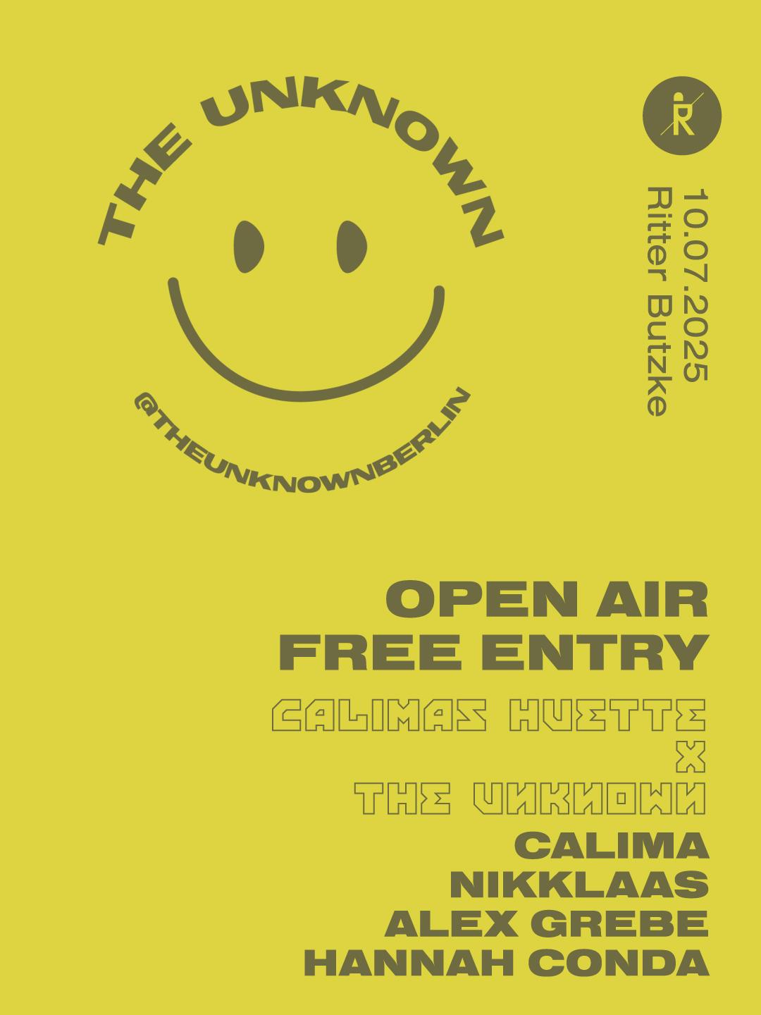 Calimas Hütte X The Unknown (Free Open Air)