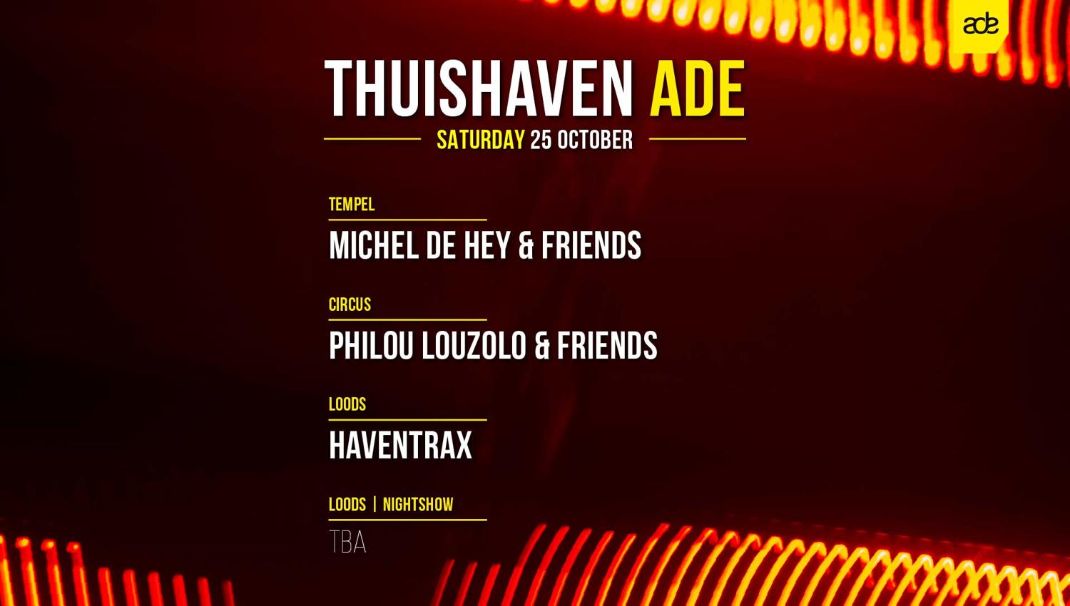 25 Oct - Thuishaven Ade Saturday Day & Night