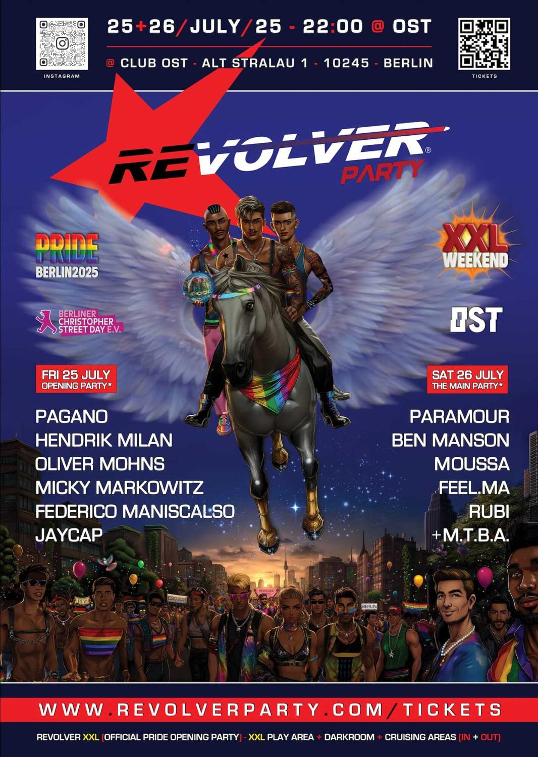 Revolver Xxl Pride Weekender Mainparty