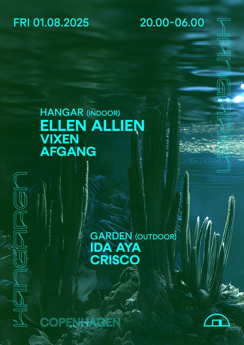 Ellen Allien (De), Vixen,
Ida Aya, Afgang,
Crisco